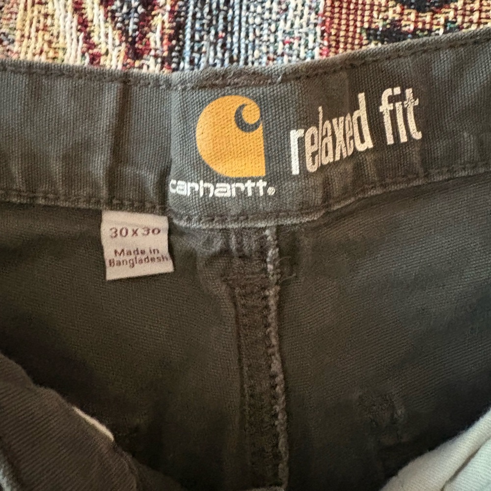 Carhartt Relaxed Fit Cargo Pants - Dark Gray